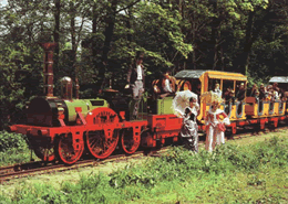  Postkarte Parkeisenbahn