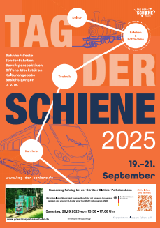 Poster - Tag der Schiene 2025